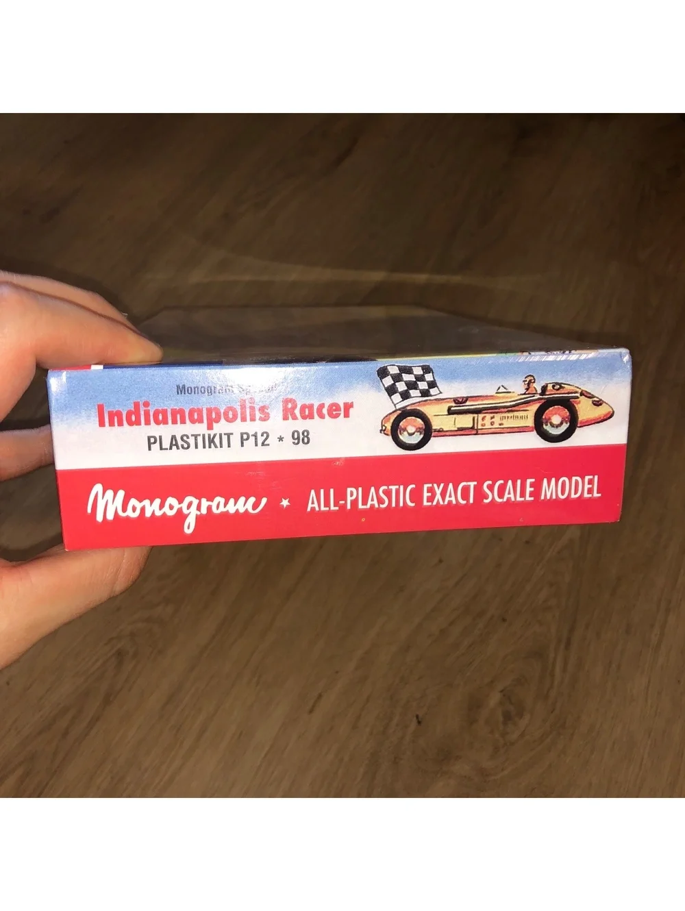 New in Box Sealed Vintage Monogram Special Indianapolis Racer P12 - 98 Model Kit